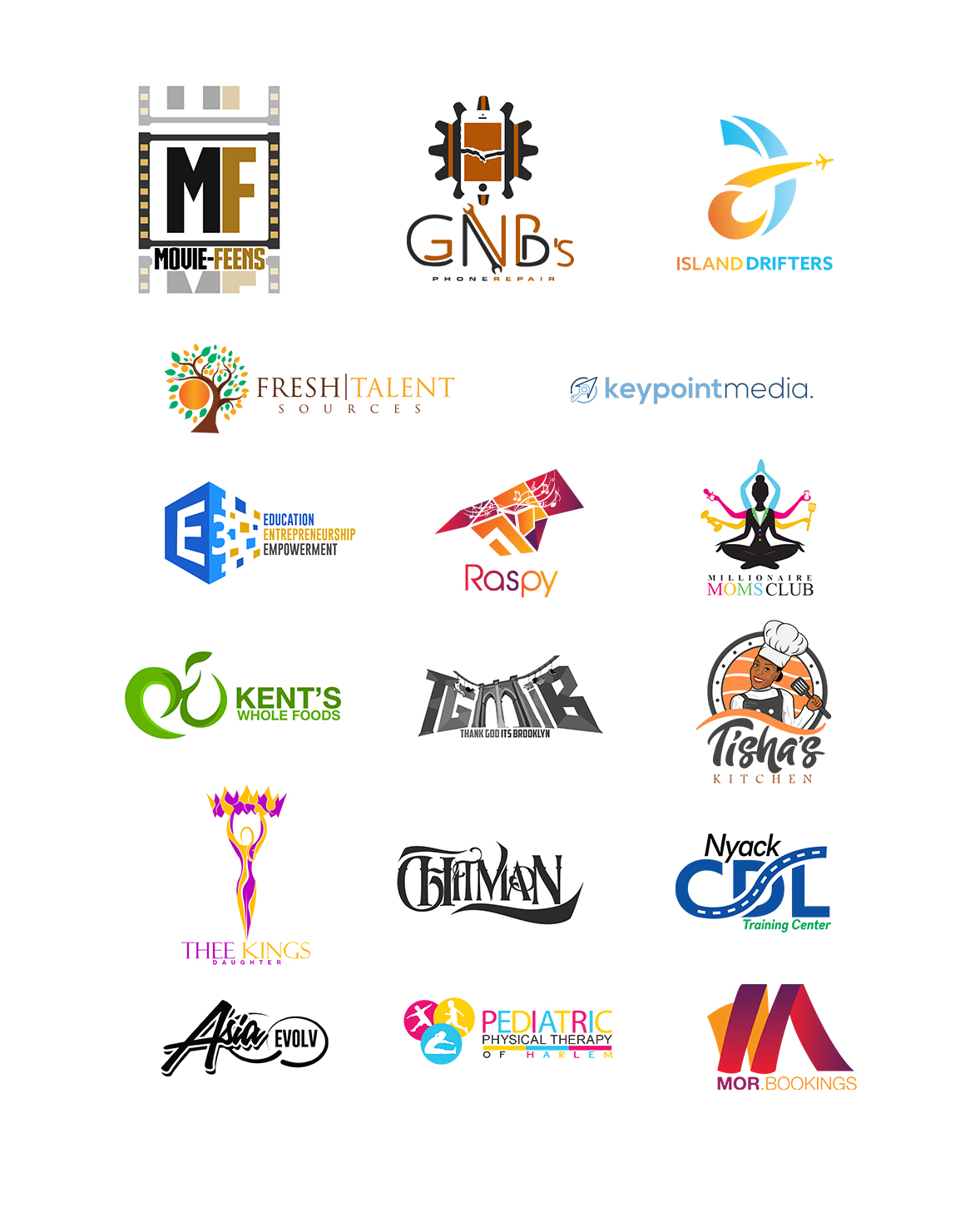 FCGX Logo Collage