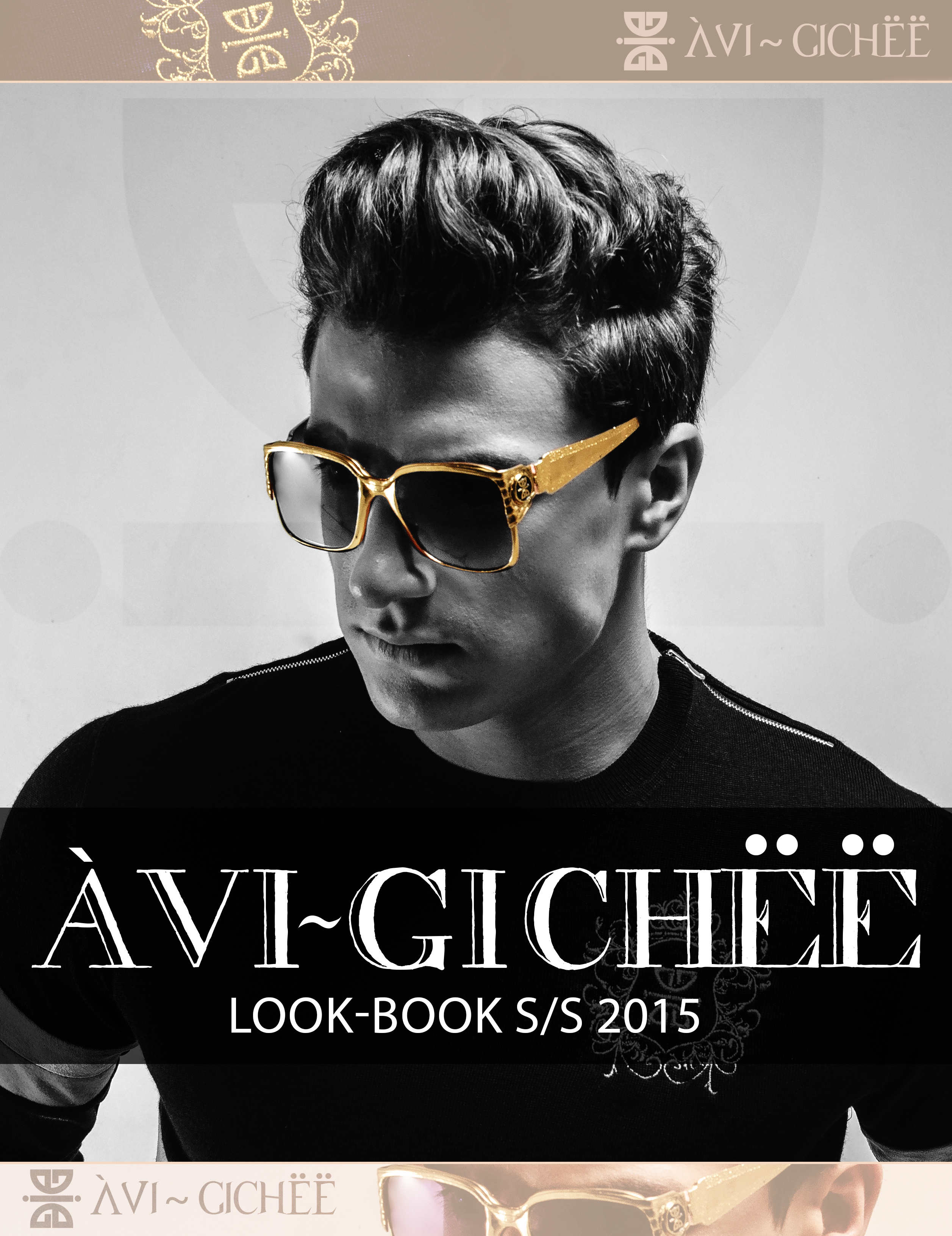 Avi Gichee lookbook 2015 Front Page